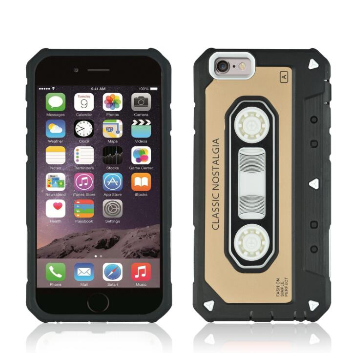 Factory direct sales of new products golden age nostalgic tape series For iPhoneX mobile phone shell fashion beautiful and comfo