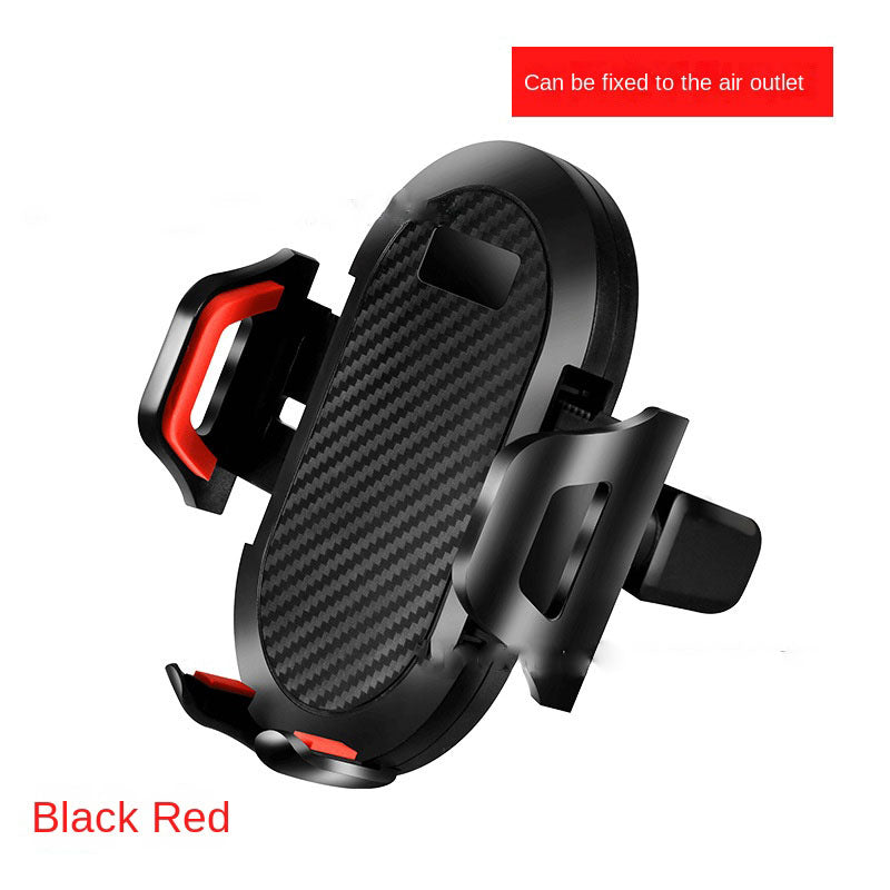 Long Rod Automatic Lock Car Phone Holder Telescopic Suction Cup Mount for Car Air Vent Lazy Live Streaming