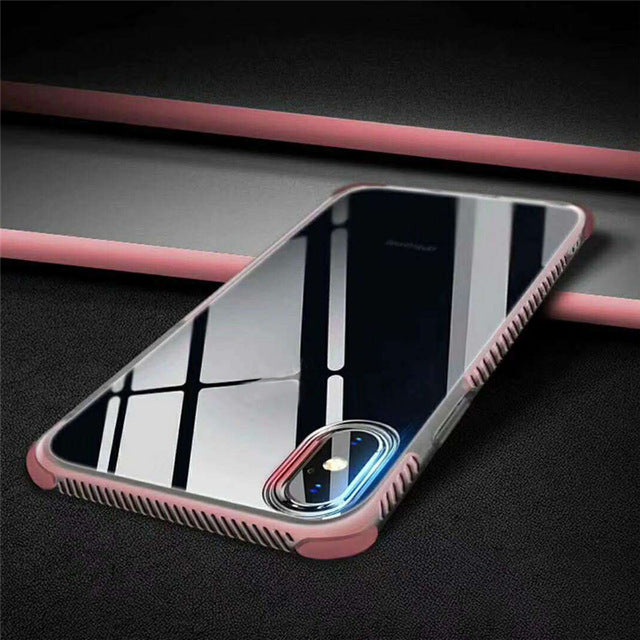 Strong Protection Four Corner Anti Dropping Case Protective Cover Transparent Tpu Soft Shell FOR Iphone 11