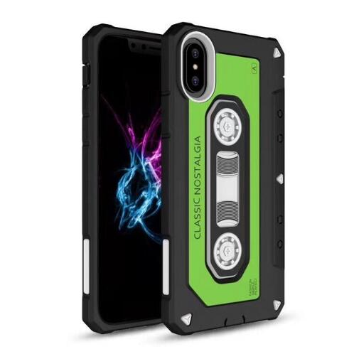 Factory direct sales of new products golden age nostalgic tape series For iPhoneX mobile phone shell fashion beautiful and comfo