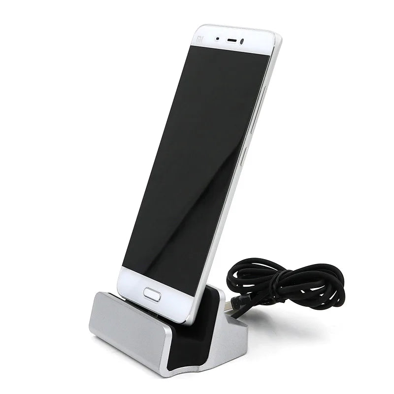 Type C Charger USB 3.1 Charging Base Dock Station Port Sync Cradle Charger Docking Stand Holder